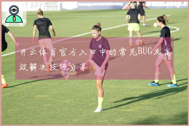 开云体育官方入口中的常见BUG及高效解决技巧分享